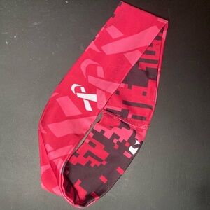 Pink Ribbon (Breast Cancer Awareness) Reversible Headband